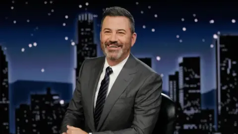 TV personality Jimmy Kimmel for now pulled from air due to disputed statements concerning right-wing commentator Charlie Kirk