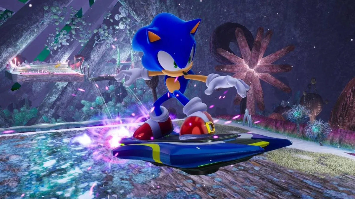 Sonic's Racer Takes Aim at Mario Kart World in Newest Marketing Campaign