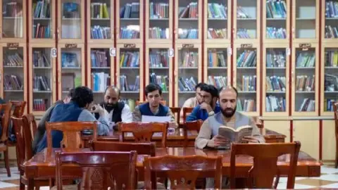 Afghanistan's rulers outlaw publications written by women writers from the nation's universities