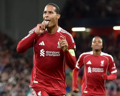 Van Dijk scores late victory in clash with Atlético Madrid