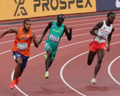 The Young Sprinter Eliminated After Fourth-Place Result in Heats